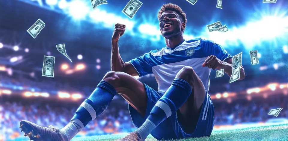 Рука тянется к ставке_1xBet